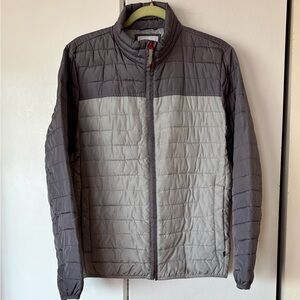 GAP Two-Tone Gray Puffer Jacket